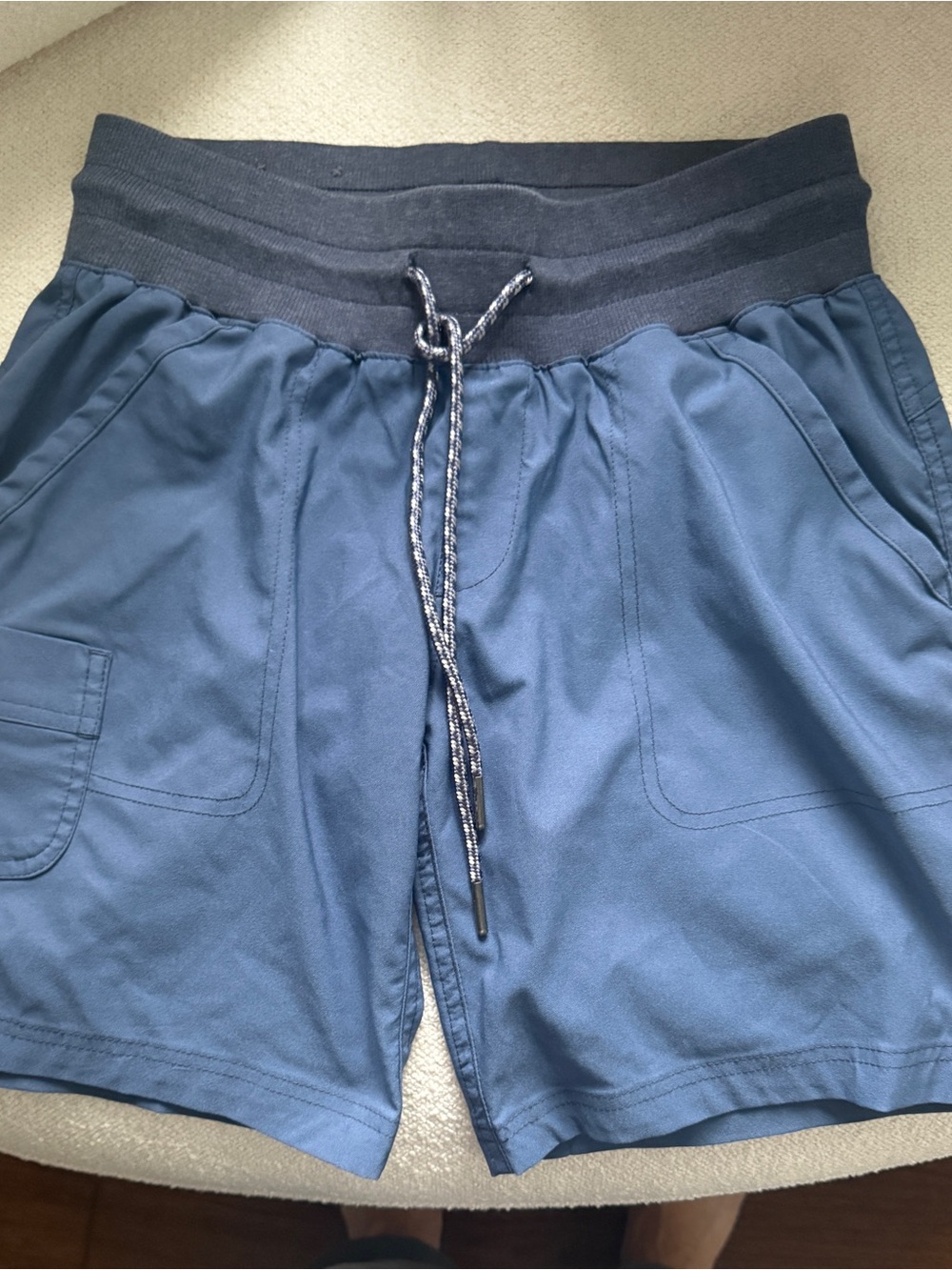 Women’s Columbia Blue Drawstring Hiking Shorts